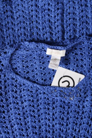 Γυναικείο πουλόβερ Chico's, Μέγεθος M, Χρώμα Μπλέ, Τιμή 11,15 €