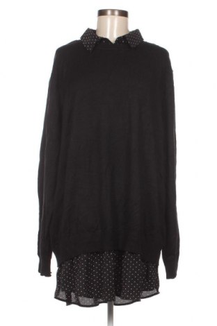 Γυναικείο πουλόβερ City Chic, Μέγεθος L, Χρώμα Μαύρο, Τιμή 7,18 €