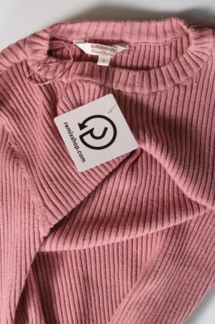 Дамски пуловер Clockhouse, Размер S, Цвят Розов, Цена 40,02 лв.