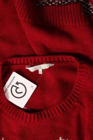 Дамски пуловер Clockhouse, Размер XL, Цвят Червен, Цена 14,79 лв.
