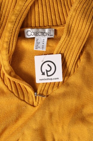 Damski sweter Collection L, Rozmiar XXL, Kolor Żółty, Cena 47,31 zł