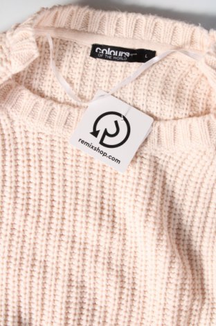 Дамски пуловер Colours Of The World, Размер L, Цвят Розов, Цена 4,64 лв.