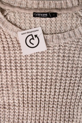 Γυναικείο πουλόβερ Colours Of The World, Μέγεθος M, Χρώμα  Μπέζ, Τιμή 3,59 €