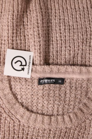 Дамски пуловер Colours Of The World, Размер XS, Цвят Розов, Цена 8,41 лв.