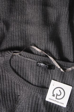 Дамски пуловер Colours Of The World, Размер L, Цвят Сив, Цена 11,31 лв.