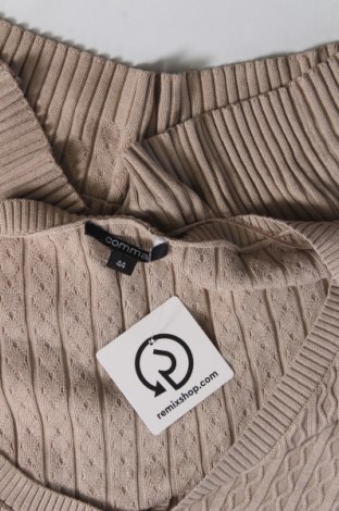 Дамски пуловер Comma,, Размер XL, Цвят Бежов, Цена 48,98 лв.