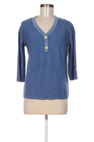 Дамски пуловер Cortefiel, Размер S, Цвят Син, Цена 39,15 лв.