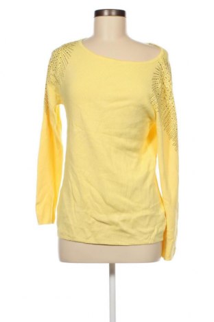 Γυναικείο πουλόβερ Creation L, Μέγεθος M, Χρώμα Κίτρινο, Τιμή 9,74 €