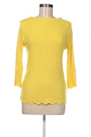 Дамски пуловер Creation L, Размер M, Цвят Жълт, Цена 18,45 лв.