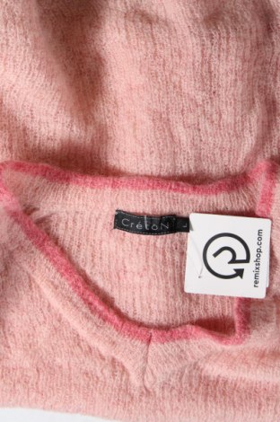 Дамски пуловер Creton, Размер L, Цвят Розов, Цена 26,04 лв.