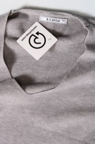 Damenpullover D.D. Style, Größe M, Farbe Grau, Preis 12,25 €