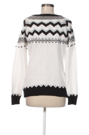 Дамски пуловер Defacto, Размер L, Цвят Бял, Цена 11,60 лв.