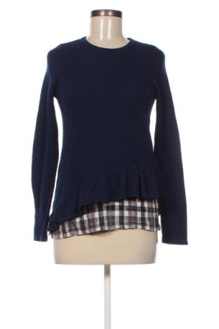 Дамски пуловер Design Lab, Размер XS, Цвят Син, Цена 13,05 лв.