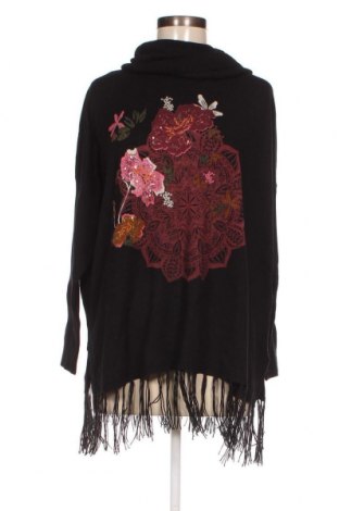 Γυναικείο πουλόβερ Desigual, Μέγεθος XL, Χρώμα Μαύρο, Τιμή 46,59 €