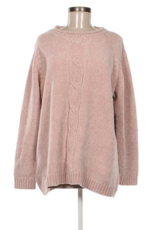Дамски пуловер Dress V, Размер 3XL, Цвят Розов, Цена 9,60 лв.