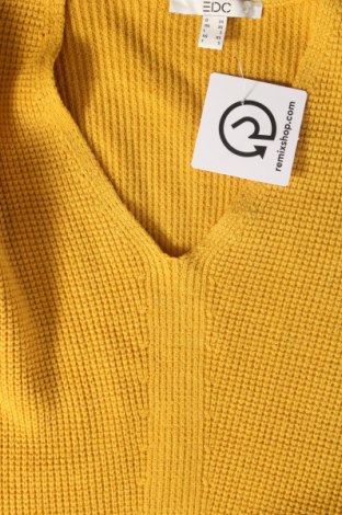 Damski sweter Edc By Esprit, Rozmiar XS, Kolor Żółty, Cena 55,98 zł