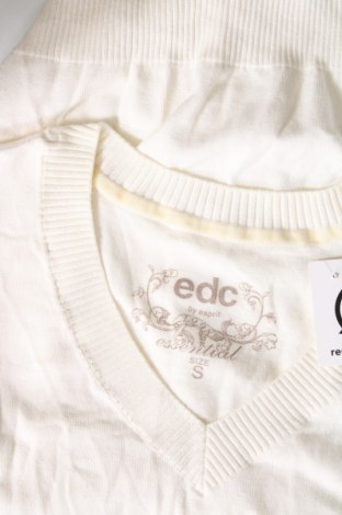 Дамски пуловер Edc By Esprit, Размер S, Цвят Бял, Цена 9,43 лв.