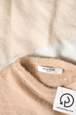 Дамски пуловер Elenza by L&L, Размер M, Цвят Бежов, Цена 13,05 лв.