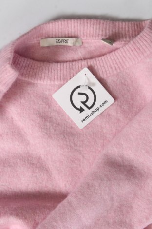 Damski sweter Esprit, Rozmiar L, Kolor Różowy, Cena 33,59 zł