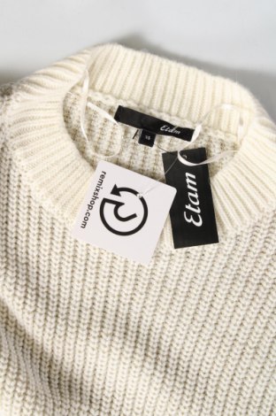Γυναικείο πουλόβερ Etam, Μέγεθος XS, Χρώμα Εκρού, Τιμή 8,63 €