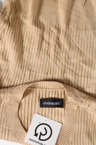 Дамски пуловер Even&Odd, Размер S, Цвят Кафяв, Цена 8,41 лв.