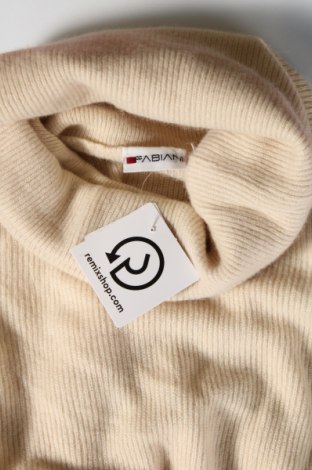 Дамски пуловер Fabiani, Размер L, Цвят Бежов, Цена 13,05 лв.