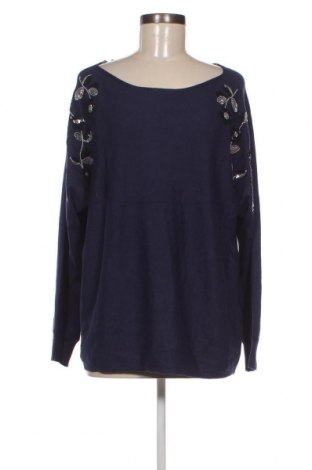 Γυναικείο πουλόβερ Fair Lady, Μέγεθος XL, Χρώμα Μπλέ, Τιμή 10,76 €