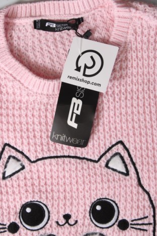 Γυναικείο πουλόβερ Fb Sister, Μέγεθος M, Χρώμα Ρόζ , Τιμή 8,54 €