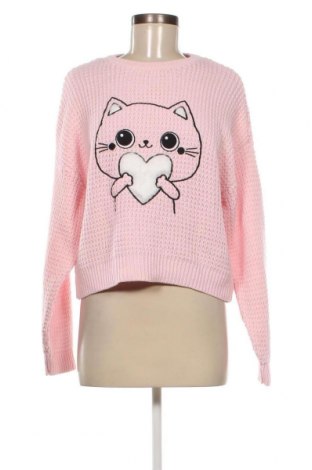 Γυναικείο πουλόβερ Fb Sister, Μέγεθος M, Χρώμα Ρόζ , Τιμή 8,54 €