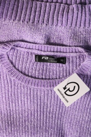 Γυναικείο πουλόβερ Fb Sister, Μέγεθος XS, Χρώμα Βιολετί, Τιμή 17,94 €