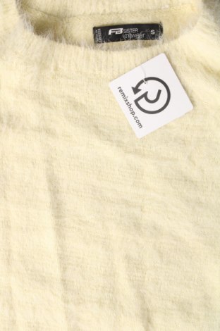 Γυναικείο πουλόβερ Fb Sister, Μέγεθος S, Χρώμα Κίτρινο, Τιμή 5,38 €