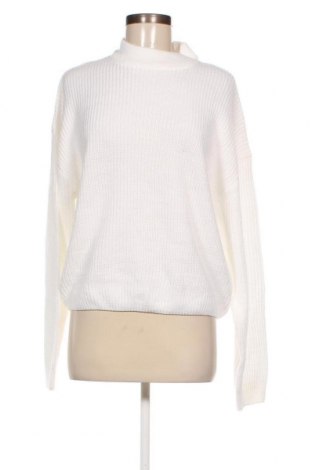Γυναικείο πουλόβερ Fb Sister, Μέγεθος XL, Χρώμα Λευκό, Τιμή 10,23 €