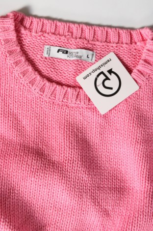 Дамски пуловер Fb Sister, Размер L, Цвят Розов, Цена 4,93 лв.