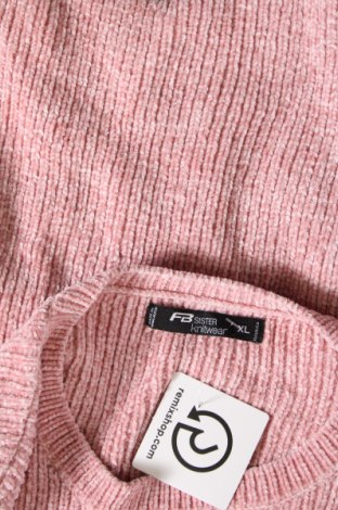 Γυναικείο πουλόβερ Fb Sister, Μέγεθος XL, Χρώμα Ρόζ , Τιμή 4,84 €