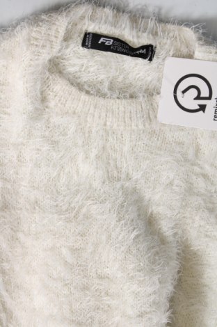 Дамски пуловер Fb Sister, Размер M, Цвят Бял, Цена 8,99 лв.