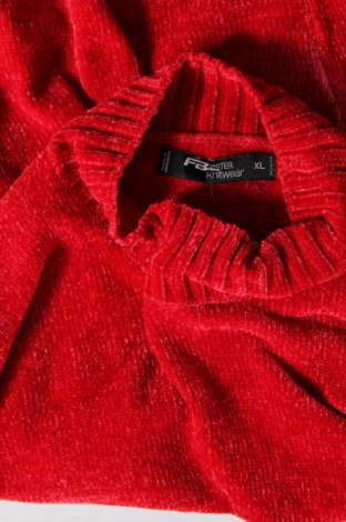 Γυναικείο πουλόβερ Fb Sister, Μέγεθος XL, Χρώμα Κόκκινο, Τιμή 5,92 €