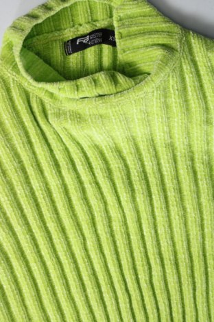 Дамски пуловер Fb Sister, Размер XS, Цвят Зелен, Цена 10,44 лв.