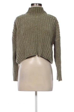 Дамски пуловер Fb Sister, Размер XS, Цвят Зелен, Цена 9,57 лв.