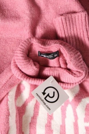 Дамски пуловер Fb Sister, Размер XS, Цвят Розов, Цена 10,44 лв.
