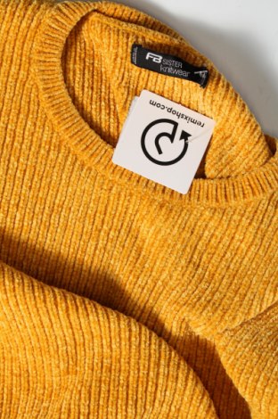 Дамски пуловер Fb Sister, Размер M, Цвят Жълт, Цена 10,44 лв.