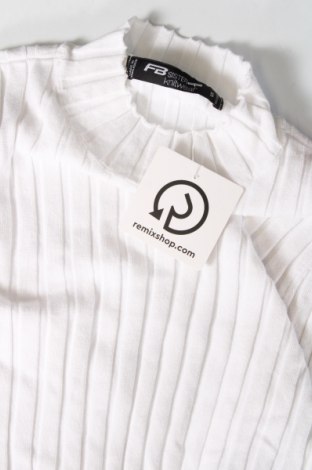 Γυναικείο πουλόβερ Fb Sister, Μέγεθος S, Χρώμα Λευκό, Τιμή 6,46 €