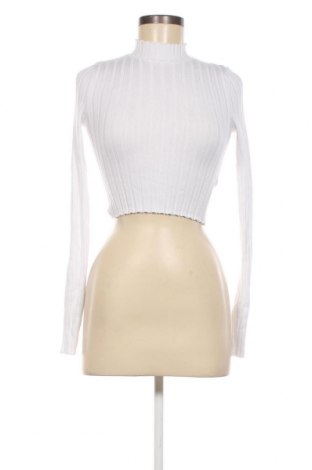 Γυναικείο πουλόβερ Fb Sister, Μέγεθος S, Χρώμα Λευκό, Τιμή 6,46 €