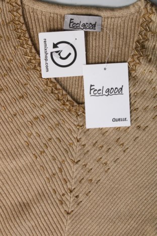 Pulover de femei Feelgood, Mărime S, Culoare Auriu, Preț 128,29 Lei