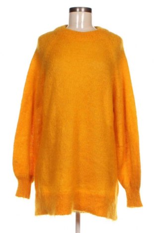 Дамски пуловер Flat Top, Размер L, Цвят Жълт, Цена 11,31 лв.