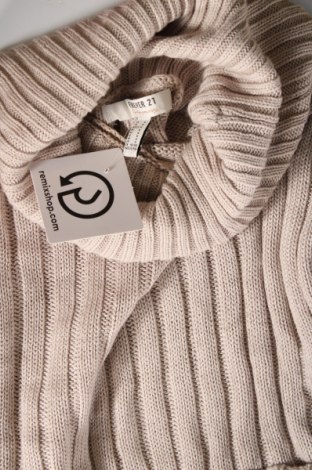 Дамски пуловер Forever 21, Размер M, Цвят Бежов, Цена 5,04 лв.