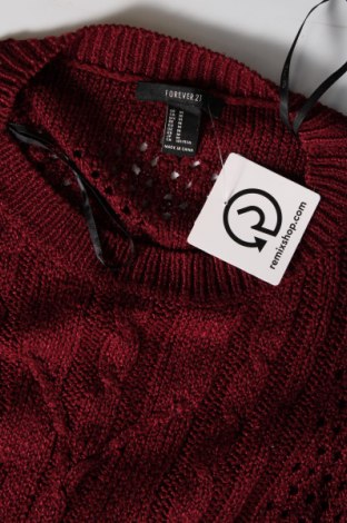 Дамски пуловер Forever 21, Размер M, Цвят Червен, Цена 11,52 лв.