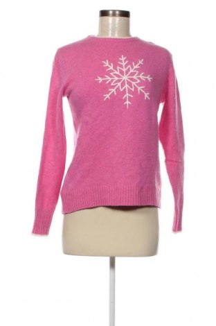 Дамски пуловер Franco Callegari, Размер M, Цвят Розов, Цена 13,05 лв.