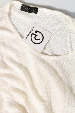 Γυναικείο πουλόβερ Frapp, Μέγεθος L, Χρώμα Λευκό, Τιμή 9,74 €