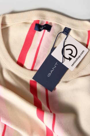 Γυναικείο πουλόβερ Gant, Μέγεθος XL, Χρώμα Εκρού, Τιμή 98,45 €