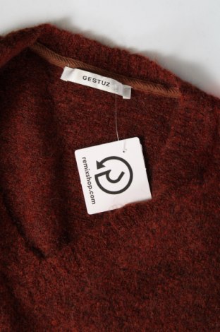 Дамски пуловер Gestuz, Размер L, Цвят Кафяв, Цена 24,00 лв.